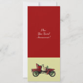 RETRO AUTO , AUTORERATIE , AANKONDIGING (Achterkant)