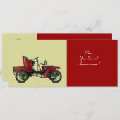 RETRO AUTO , AUTORERATIE , AANKONDIGING (Voorkant / Achterkant)