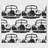 Retro-auto Cadeaupapier (Vlak)