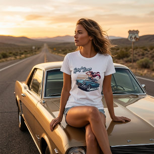 Retro Auto Esthetiek Leven Van De Droom T-shirt