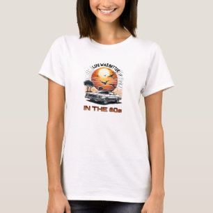 Retro auto leven is beter in de jaren 80 t-shirt