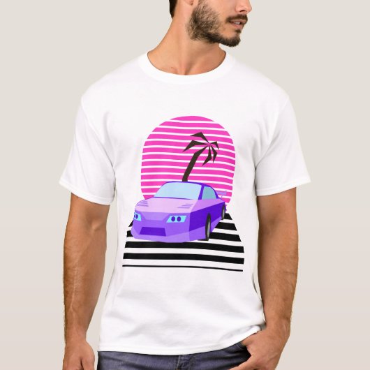 Retro Auto T-shirt (Voorkant)