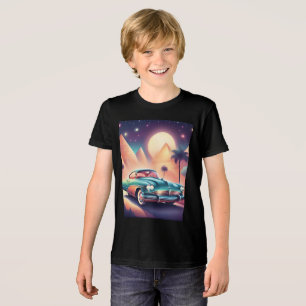 retro auto t-shirt ontwerp