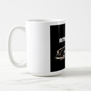 Retro auto vintage zonsondergang Grafische T-shirt Koffiemok
