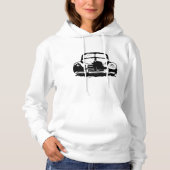 Retro Auto Vrouwen Hoodie (Voorkant)