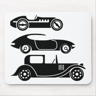 retro autocoupe en limo muismat