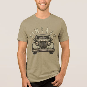 Retro Autografische T-shirt voor Mannen & Vrouwen