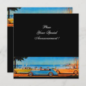 RETRO AUTO'S AANKONDIGING (Voorkant / Achterkant)