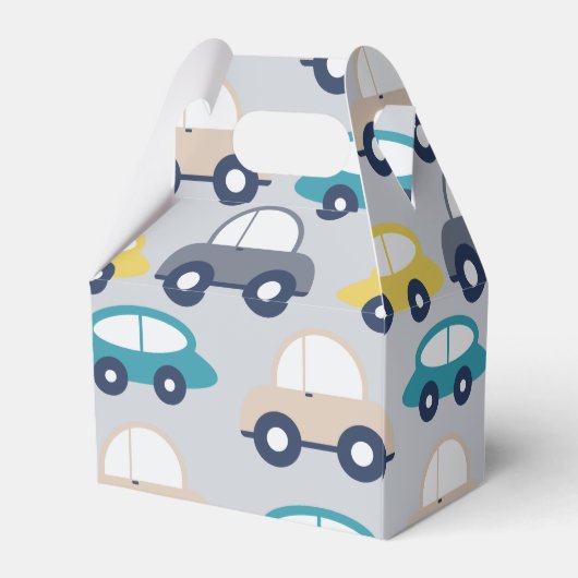 Retro-auto's Bedankdoosjes (Achterkant)