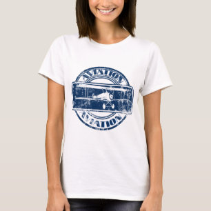 Retro Aviation Art T-shirt