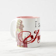 Retro Avon-vertegenwoordiger