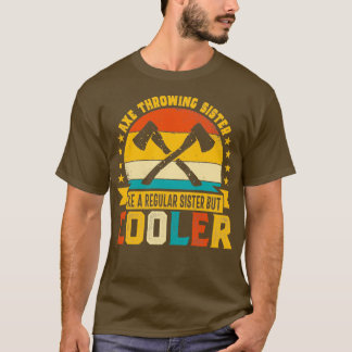 Retro Ax Dwergzout zoals een gewone zuster T-shirt