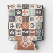 Retro Azulejos: Lissabon Tegel Blikjeskoeler (Achterkant)