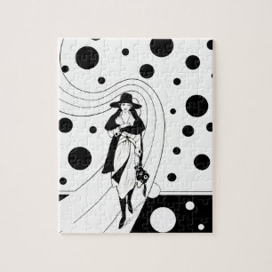 Retro-baanmodel,  Art Deco-Mode Legpuzzel