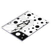 Retro-baanmodel, Art Deco-Mode Notitieboek (Linkerzijde)