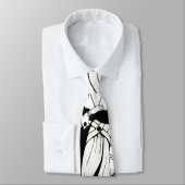 Retro-baanmodel, Art Deco-Mode Stropdas (Gebonden)