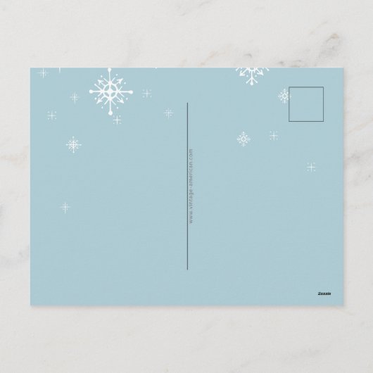 Retro Baby Reindeer | Carte postale de Noël (Dos)