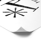 Retro Bachelorette Party Poster (Hoek)