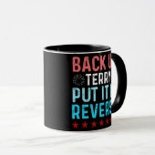 Retro Back-up Terry Zet hem in omgekeerde 4 juli Mok (Voorkant rechts)