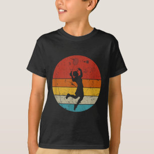 Retro Badmintonliefhebber T-shirt