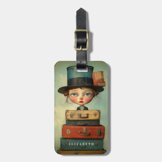 Retro bagage labels (Voorkant verticaal)