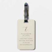 Retro bagage labels (Achterkant verticaal)