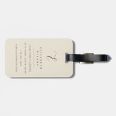 Retro bagage labels (Achterkant horizontaal)