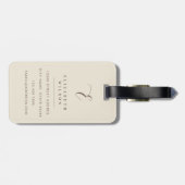Retro bagage labels (Achterkant horizontaal)