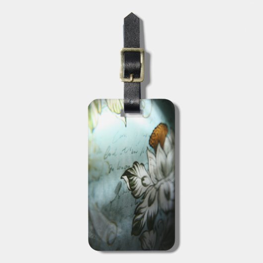  retro bagagelabel (Voorkant verticaal)