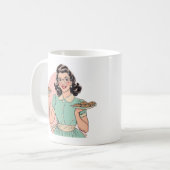 Retro Baker Lady Mug (Devant gauche)