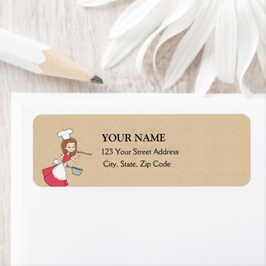 Retro Baker Return Label (Insitu)