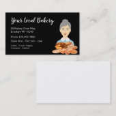 Retro Bakery Shop Visitekaartje (Voorkant / Achterkant)