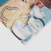 retro  bakvrouw ontkoppeling tissuepapier (Detail)