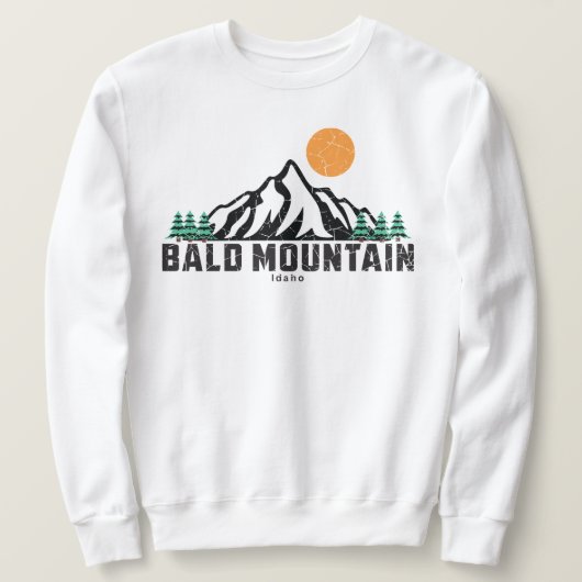 Retro Bald Mountain Ski Trui (Design voorkant)