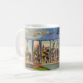 Retro Baltimore Maryland Salutation Mug (Devant gauche)