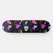 RETRO BAND COLLEURRIJKE VORMEN SKATEBOARD (Horizontaal)