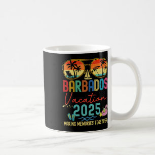 Retro Barbados Vakantie 2025 Herinneringen Bijpass Koffiemok