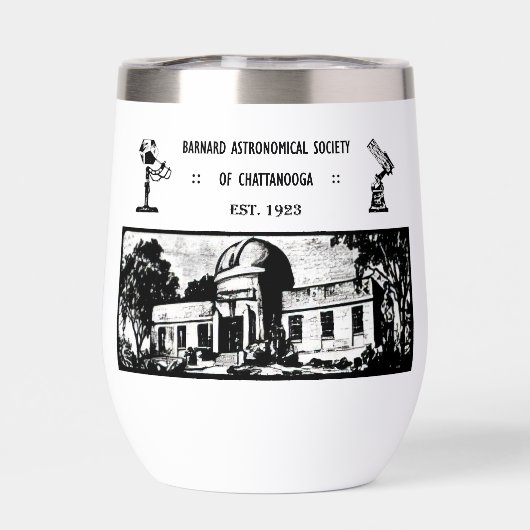 Retro BAS Roestvrijstalen Wijntrommel (Achterkant)