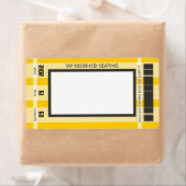 Retro Baseball Imprimer votre propre Étiquette de (En situation)