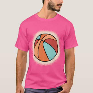 Retro Basketbal Mannen Vrouwen Kinder Basketbal T-shirt