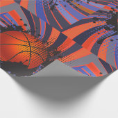 Retro Basketball Cadeaupapier