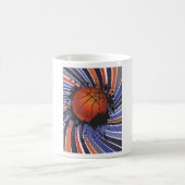 Retro Basketball Play Ball Sports Café Mug (Centre)