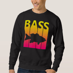 Retro Bass Fishing Trui