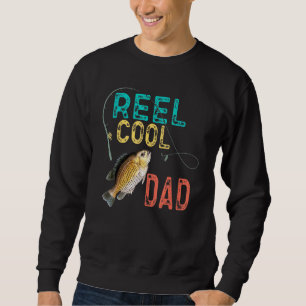 Retro bass Vist vaderdag voor de visserij Trui