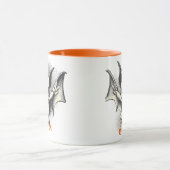 Retro Bat Halloween Mok – Leuke & Spooky Vibes (Midden)