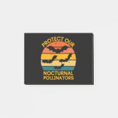 Retro Bat Spooky Post-it® Notes (Voorkant)