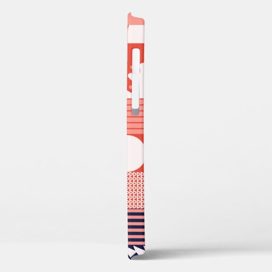 Retro Bauhaus ontwerp, kleurrijke geometrische. Case-Mate iPhone Case (Achterkant / Links)