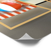 Retro Beach Poster (Hoek)