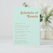 Retro Beach | Programme des événements Aqua (Debout devant)