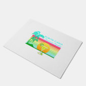 Retro Beach Punta Cana Margarita Deurmat (Schuin)